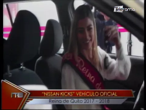 Nissan Kicks vehículo oficial Reina de Quito 2017 - 2018