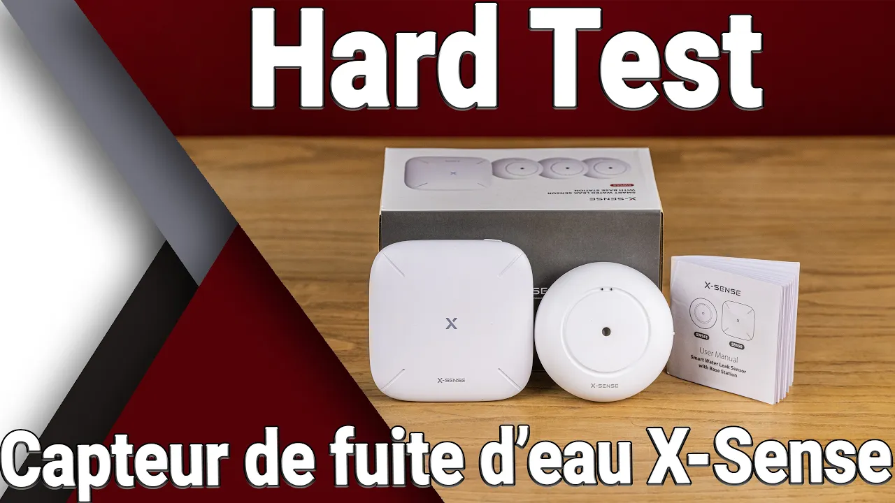 Capteur de fuite d’eau connecté X-Sense : test