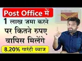 1 Lakh in Post Office - How Much You ll Get Back in Each Scheme Post Office Savings 2025