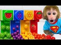 Download Lagu Bebé Mono BonBon Va A Ver Una Película Con El Patito Lindo Y Come Palomitas Ricas - MONO BONBON ESP