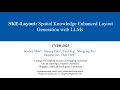 SKE-Layout Spatial Knowledge Enhanced Layout Generation with LLMs