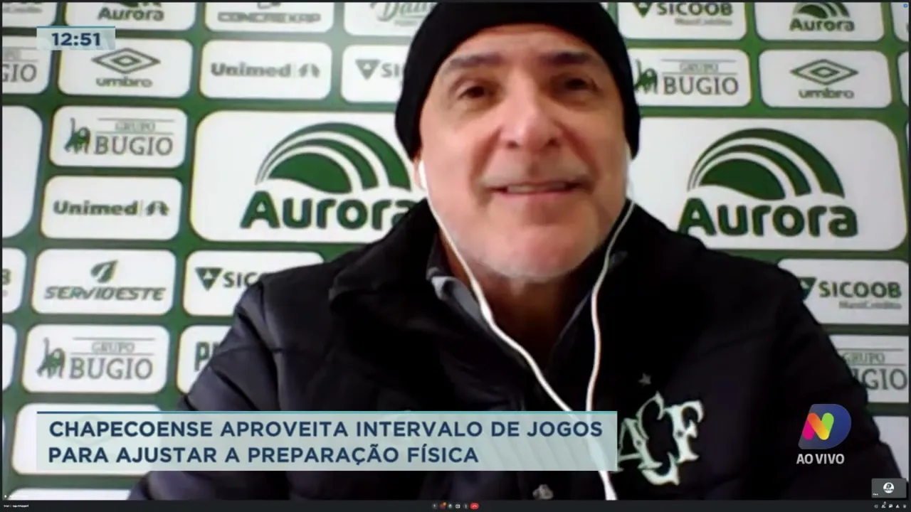 Chapecoense aproveita intervalo de jogos para ajustar a preparação física