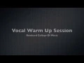 Singing Lessons - Vocal Warm Up Exercises PART 1 of 3