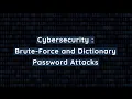 Kali Linux Tutorial SSH Brute-Force Dictionary Attacks Hydra Crunch - Ethical Hacking Lab
