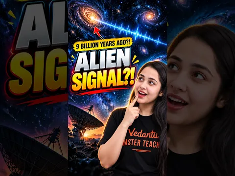Scientists Detected a Signal From 9 Billion Years Ago?! 🤯🌌 #shorts