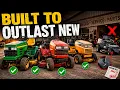 7 Old Lawn Tractors Better Than Anything Sold Today