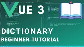 Vue 3 dictionary project tutorial Composition API