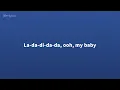 Sugarhill Ddot - My Baby ft. STAR BANDZ (Lyrics)