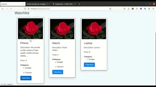 Commerce CS50 S Web Programming with Python and JavaScript