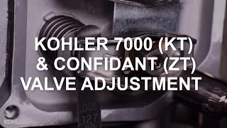 rehlko kohler valve adjustment kt zt twin cylinder models