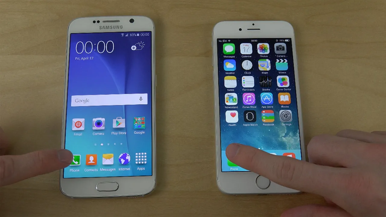 We drop test the Samsung Galaxy S6 and the Apple iPhone 6 to see how durable each phone is. We use a. 