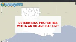 SONRIS GIS Exploring Tracts Within Oil and Gas Units