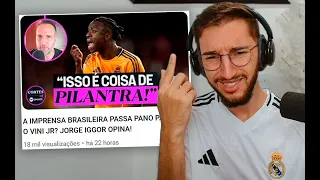 A MÍDIA PASSA PANO PARA O VINICIUS JUNIOR?