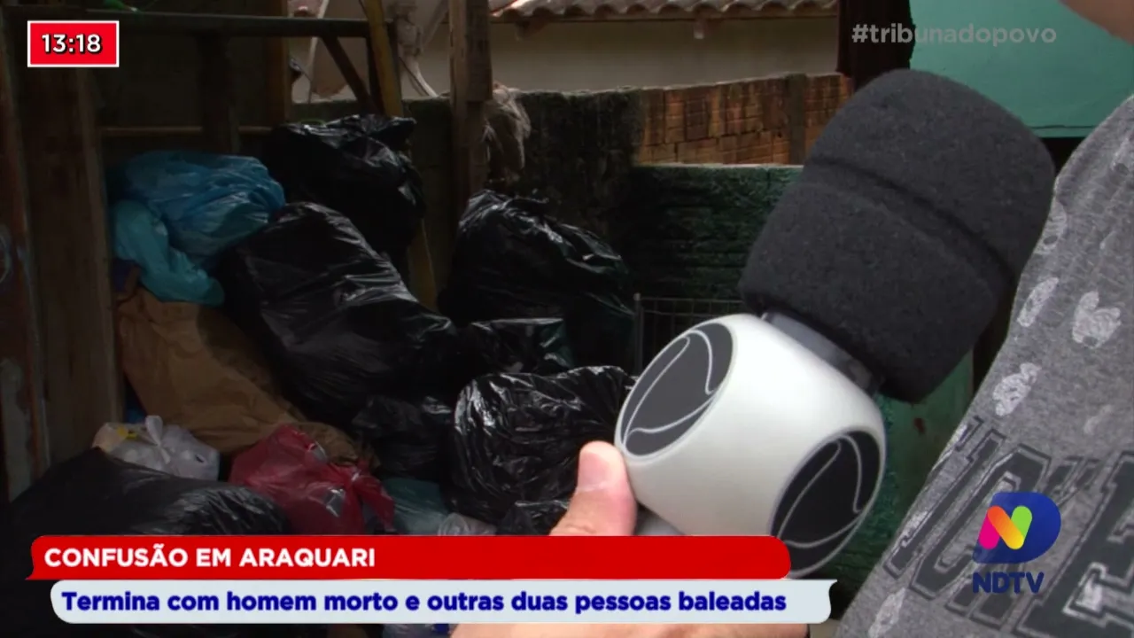 Confusão em Araquari: Termina com homem morto e outras duas pessoas baleadas