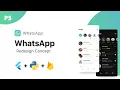 Whatsapp Clone for Android IOS using Flutter Python - Part 5 Complete Tutorial