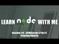 ECMAScript 5 - Freezing Objects