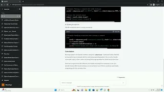 running a system command in a python script