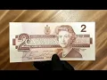 Canada 2 Dollars Tahun 1986 Uang Kertas Asing