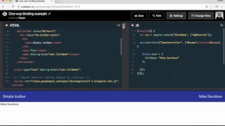 Two way and one way data binding performance optimization Angular Tutorial