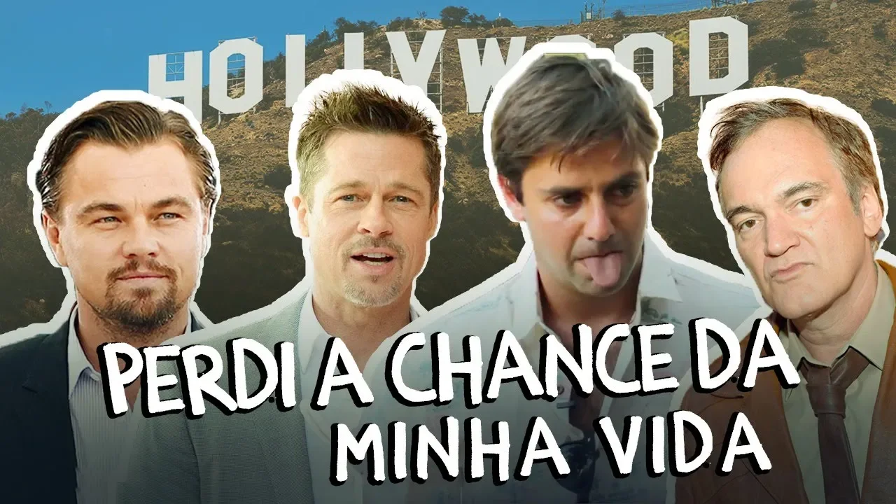 #publi  - Filme em Hollywood: Tarantino, Brad Pitt, Dicaprio, Al Pacino e...EU? #EnglishLive