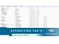 How to extract files from unencrypted PAK files Getting Started