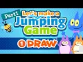 JavaScript programming with p5 js Part 1 Jumping Game 1 Draw