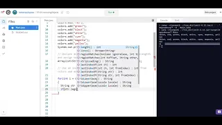 Repl it 07-03 removingObjects - removing items from an ArrayList tutorial