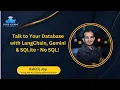 Talk to Your Database with LangChain Gemini SQLite - No SQL