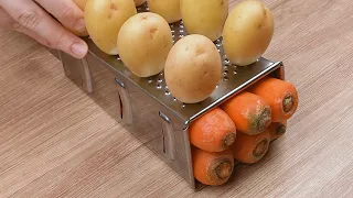 Todo mundo está fazendo cenouras e batatas assim, depois de ver essa ideia genial