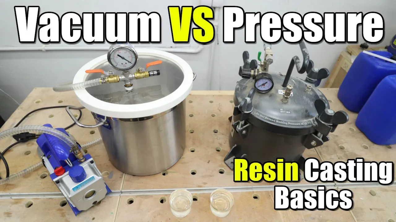 Pressure VS Vacuum | Which one is Better for Resin Casting | Resin Casting Basics