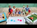 Download Lagu Gezinsspelletjes! Elsa \u0026 Anna peuters - wie wint en wie verliest? Barbiepoppen