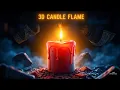 Realistic 3D Candle Flame Animation with CSS Flickering Glow Effect