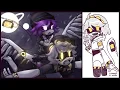 N x Uzi with V as the Third Wheel Murder Drones Comic Dub