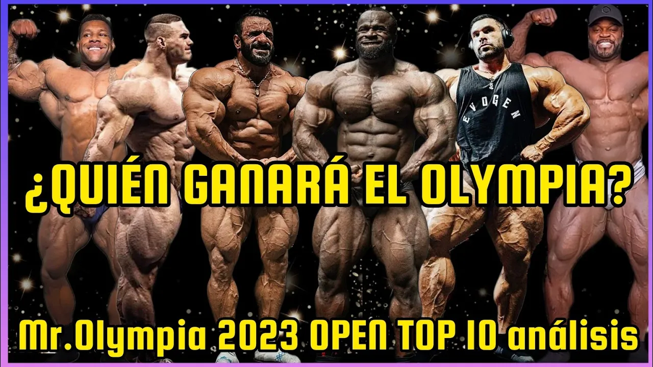 ¿QUIÉN ganará el MR OLYMPIA 2023? ¿Nick, Derek? ???? MI TOP 10 al DETALLE
