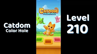 Catdom Color Hole Level 210 Screenshot