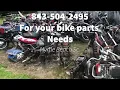 Motorcycle Dirt Bike Atv junk yard walk though Need parts