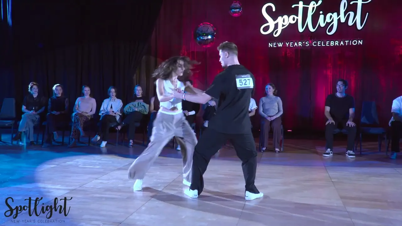 Spotlight New Year's Celebration 2025/2026 Intermediate Jack & Jill Haustyn Forney & Maylin Morera