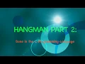 How to make hangman in the C language part 2