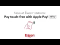 Pay touch-free with Apple Pay Exxon Stations