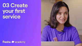 How to create a service Fresha Academy