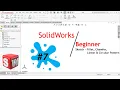 SolidWorks 7 Beginner Sketch - Fillet Chamfer Linear Circular Pattern
