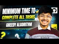 Minimum Time to Complete All Tasks Greedy Algorithm Faang Interview Question