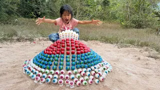 The Mom Shows Off Her AMAZING SMART ideas and USEFUL In Forest #survival #outdoors #bushcraft #fyp 
