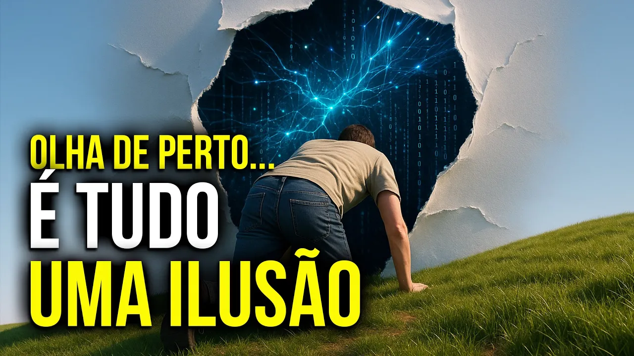 Tudo o Que Você Conhece Parece REAL... (Mas Não É)
