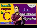 20 Conditional Operators in C Complete C Programming Course in Nepali By GD Sir