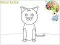 Cat Coloring Pages For Kids - Cat Coloring Pages