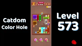 Catdom Color Hole Level 573 Screenshot