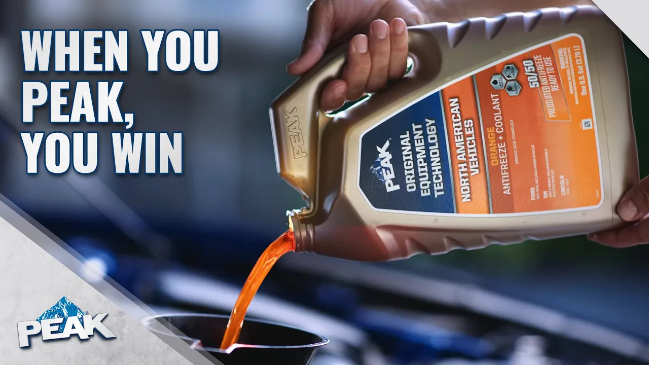 PEAK Auto — PEAK Antifreeze — When You Peak, You Win. (YouTube video ad)