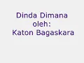 Lirik Dinda Dimana ~ Katon Bagaskara (Kla Project)