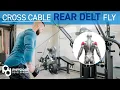 How to Cross Cable Rear Delt Fly Form Tutorial